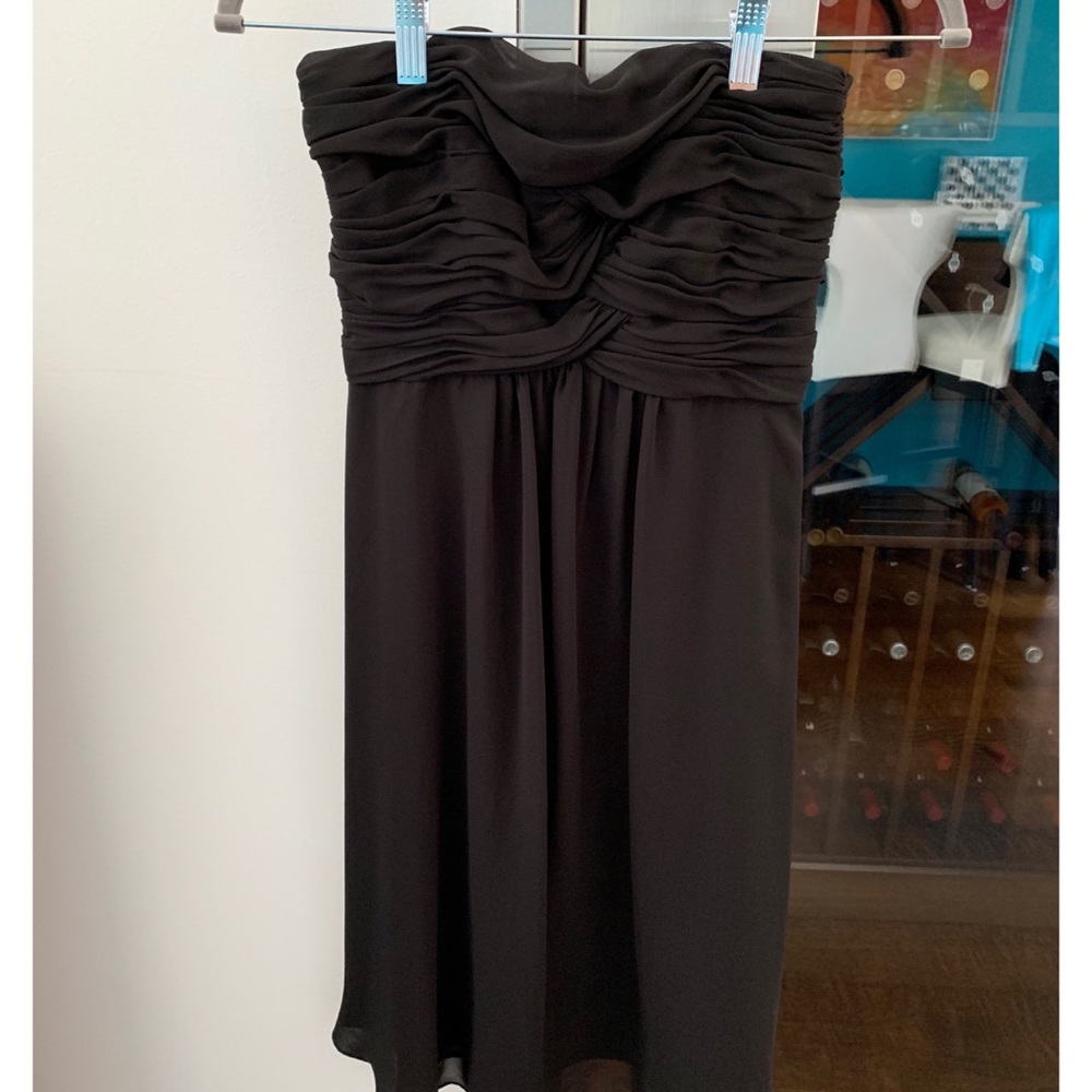 White House Black Market strapless dress
